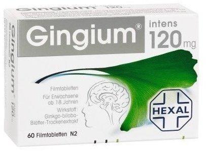 Gingium Intens 120 Filmtabletten (60 Stk.)