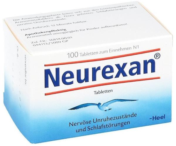 Heel Neurexan Tabletten (100 Stk.) Test ❤️ Jetzt ab 15,81 € (Mai 2022)  Testbericht.de