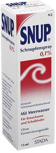 Snup 0,1 % Schnupfendosierspray (15 ml)