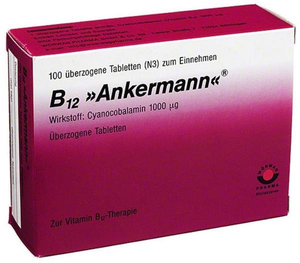 B12 Ankermann (100 Stk.) Test ❤️ Jetzt ab 26,27 € (April 2022)  Testbericht.de