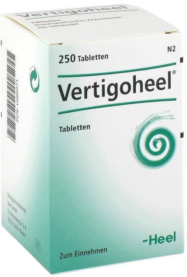 Heel Vertigoheel Tabletten (250 Stk.) Test ❤️ Jetzt ab 23,69 € (April 2022)  Testbericht.de