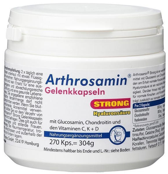 Pharma Peter Arthrosamin Strong Kapseln (270 Stk.)