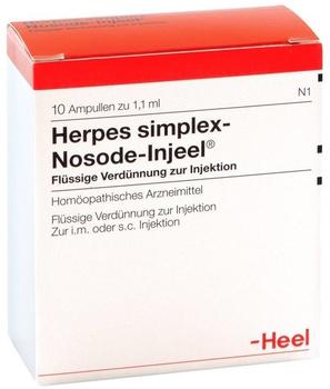 Heel Herpes Simplex Nosoden Injeele (10 Stk.)