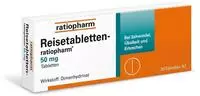 PZN-DE 07372118, Reisetabletten-ratiopharm, 20 St, Grundpreis: &euro; 0,12 /...