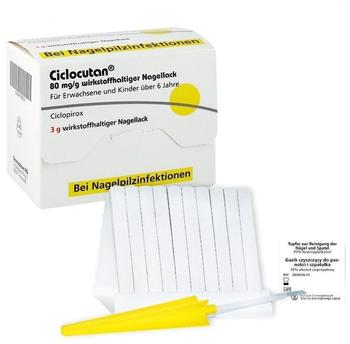 Ciclocutan 80 mg/g wirkstoffhaltiger Nagellack (3 g)