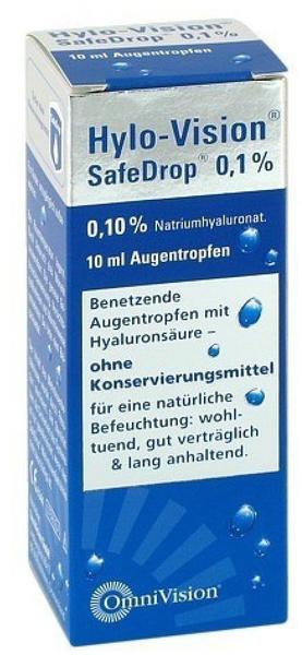 Hylo Vision SafeDrop 0,1% Augentropfen (10 ml)