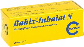 MICKAN Arzneimittel GmbH BABIX Inhalat N 20 ml