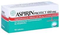 PZN-DE 06706155, Bayer Vital GB Pharma Aspirin Protect 100 mg magensaftresistent