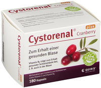 PZN-DE 01174860, Cystorenal Cranberry plus Kapseln 180 St, Grundpreis: &euro;...
