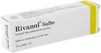 PZN-DE 06185615, DERMAPHARM Rivanol Salbe 25 g, Grundpreis: &euro; 216,80 / kg
