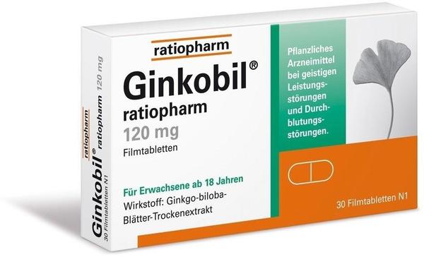 Ginkobil 120 mg Fimtabletten (30 Stk.)