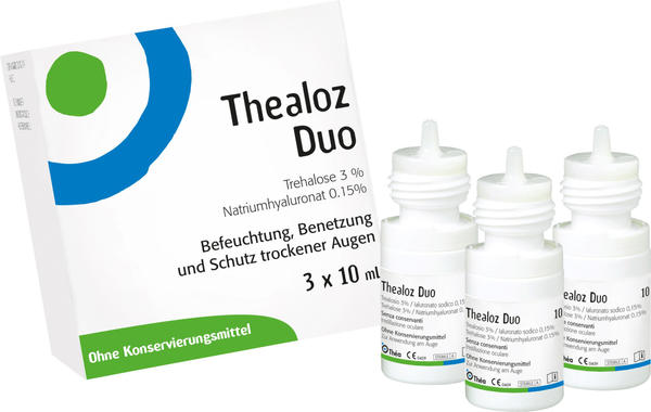 Thealoz Duo Augentropfen (3 x 10 ml) Test: ❤️ TOP Angebote ab 28,94 € (Juni  2022) Testbericht.de