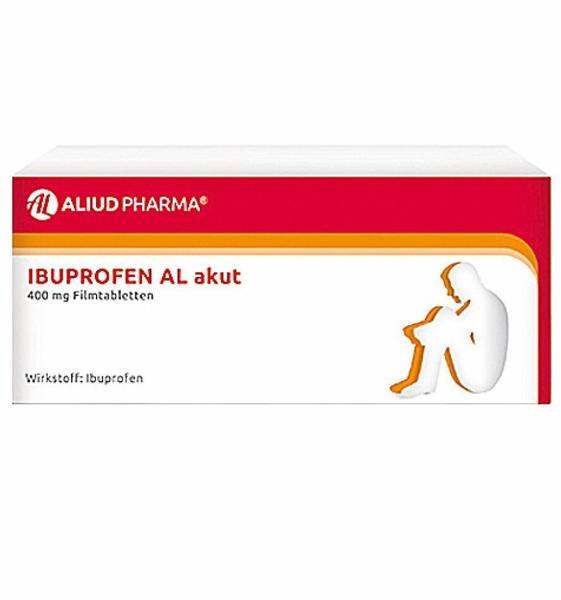 Ibuprofen AL Akut 400 mg Filmtabletten (10 Stk.)