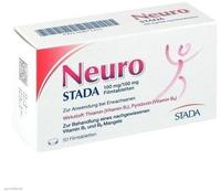 Neuro STADA Vitamin B1/ Vitamin B6 100mg/100mg Filmtabletten 50 St