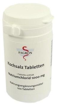 Fagron Kochsalz 1000mg Tabletten (100 Stk.)