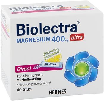 Hermes Biolectra Magnesium 400 mg ultra Direct Zitrone (40 Stk.)