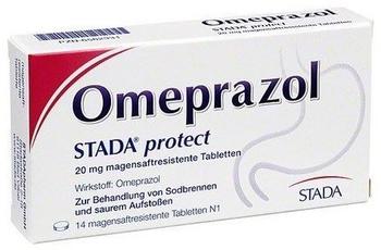 STADA OMEPRAZOL STADA protect 20 mg magensaftr.Tabletten 14 St