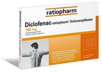 ratiopharm Diclofenac Schmerzpflaster (5 Stk.)