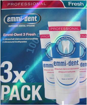 Emag Emmi-Dent Ultraschall-Zahncreme fresh (3 x 75ml)