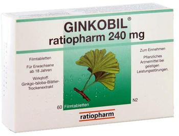 Ginkobil 240 mg Filmtabletten (60 Stk.)
