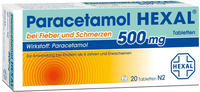 Paracetamol 500 mg Tabletten (20 Stk.)