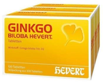 Hevert Ginkgo Biloba Tabletten (300 Stk.)