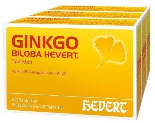 Hevert Ginkgo Biloba Tabletten (300 Stk.)