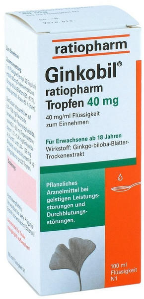 Ginkobil 40 mg Tropfen (100 ml)