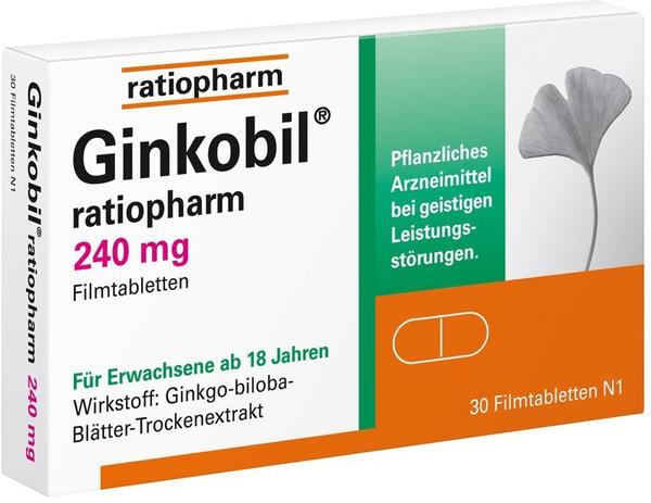 Ginkobil 240 mg Filmtabletten (30 Stk.)