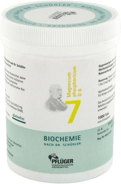 A. Pflüger Biochemie 7 Magnes Pho D 6 Tabletten (1000 Stk.)