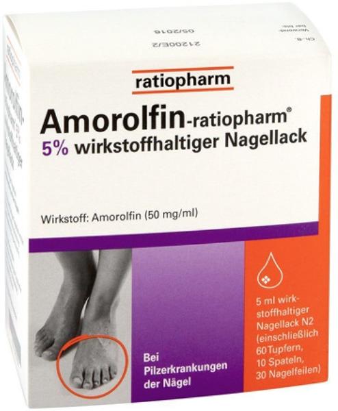 Amorolfin 5 % Nagellack (5 ml)