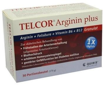Quiris Telcor Arginin Plus Granulat (30 Stk.)