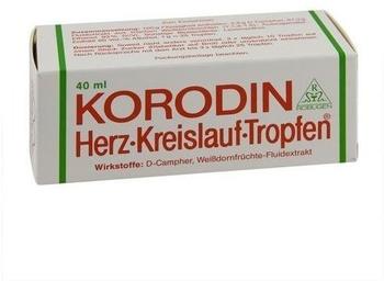 Robugen GmbH Pharmazeutische Fabrik KORODIN HERZ KREISLAUF Tropfen 40 ml