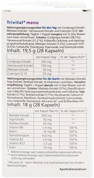 Hennig Arzneimittel Trivital meno Kapseln (56 Stk.) – Wirkstoffe für Ihr Wohlbefinden