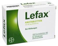 Lefax Kautabletten bei leichten Bl&auml;hungen, Druck- und Spannungsgef&uuml;hl im...