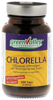 greenValley Chlorella Tabletten 60g 200mg (300 Stk.)