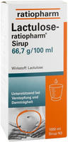 Lactulose-ratiopharm&reg; Sirup 1000 ml