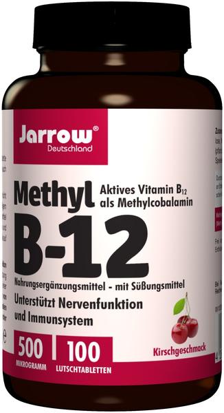 Jarrow Deutschland Methyl B-12 500 µg Kirschgeschmack Lutschtablettem (100 Stk.)