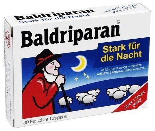 Baldriparan Stark f. d. Nacht Tabletten überzogen (30 Stk.)