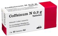 PZN-DE 04584676, Coffeinum N 0,2 g Tabletten Inhalt: 50 St