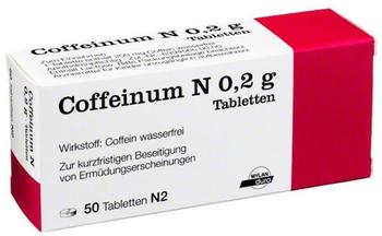 Merck Coffeinum N 0,2 g Tabletten (50 Stk.)