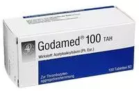 PZN-DE 08621204, Dr. Pfleger Arzneimittel Godamed 100mg ASS TAH 100 stk