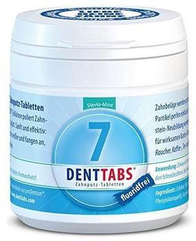 Denttabs Stevia-Mint fluoridfrei (125 Stk.)