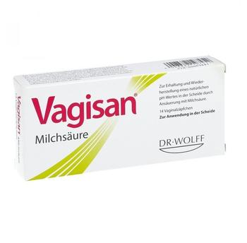 Vagisan Milchsaeure Vaginalzäpfchen (14 Stk.)