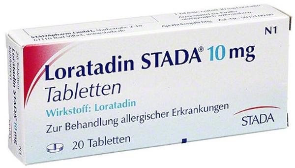 Loratadin 10 mg Tabletten (20 Stk.)