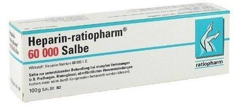 Heparin ratiopharm 60 000 Salbe (100 g)