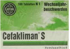 Cefak KG Cefakliman S Tabletten (200 Stk.)