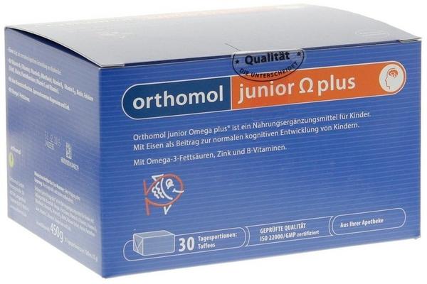 Orthomol Junior Omega plus Kaudragees (30 Stk.)