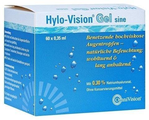 Hylo Vision Gel Sine Einzeldosispipetten (20 x 0,35 ml)