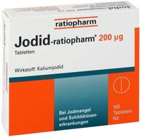 Jodid-ratiopharm&reg; 200 &mu;g Tabletten 100 St